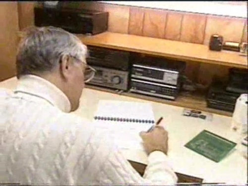 Stan Working on Designs in the Lab