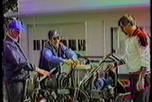 Stan Filling The Dunebuggy Water Fuel Cell With Water