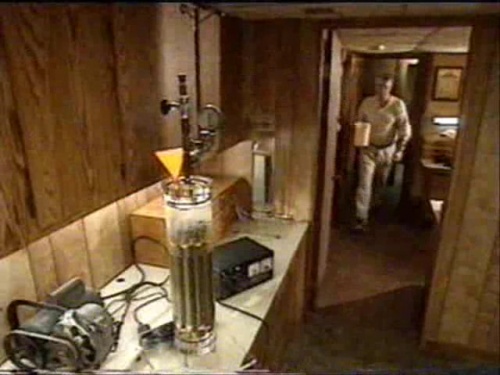 Stan Bringing Fuel (Water) For The Tube Cell