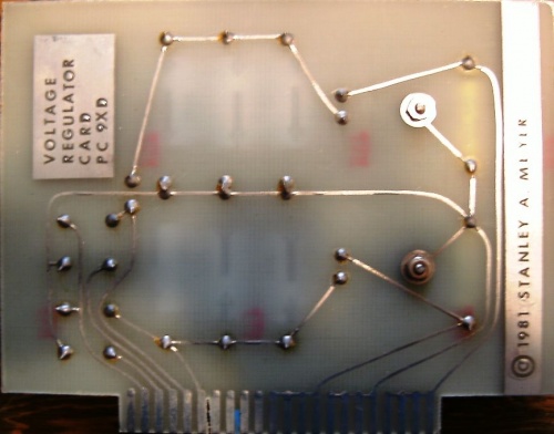 Voltage Regulator Card 9xD